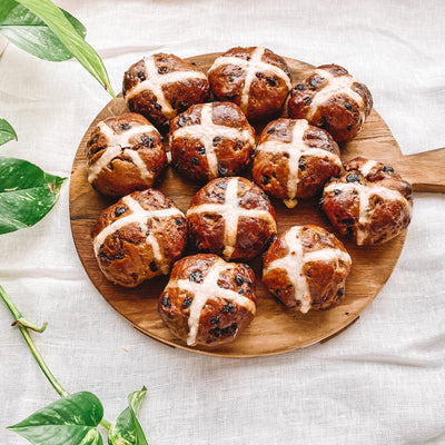 Vegan Hot Cross Bun Recipe